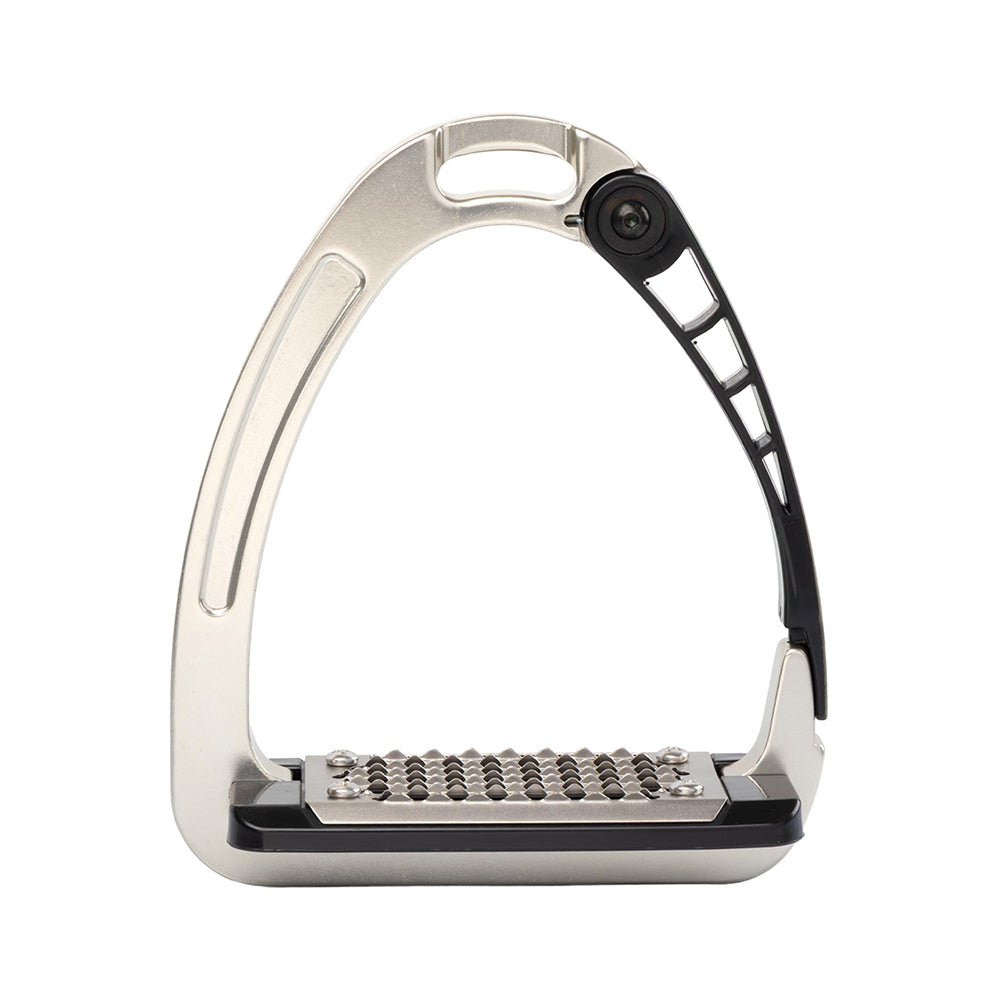 Easy-to-put-on and take-off safety stirrups