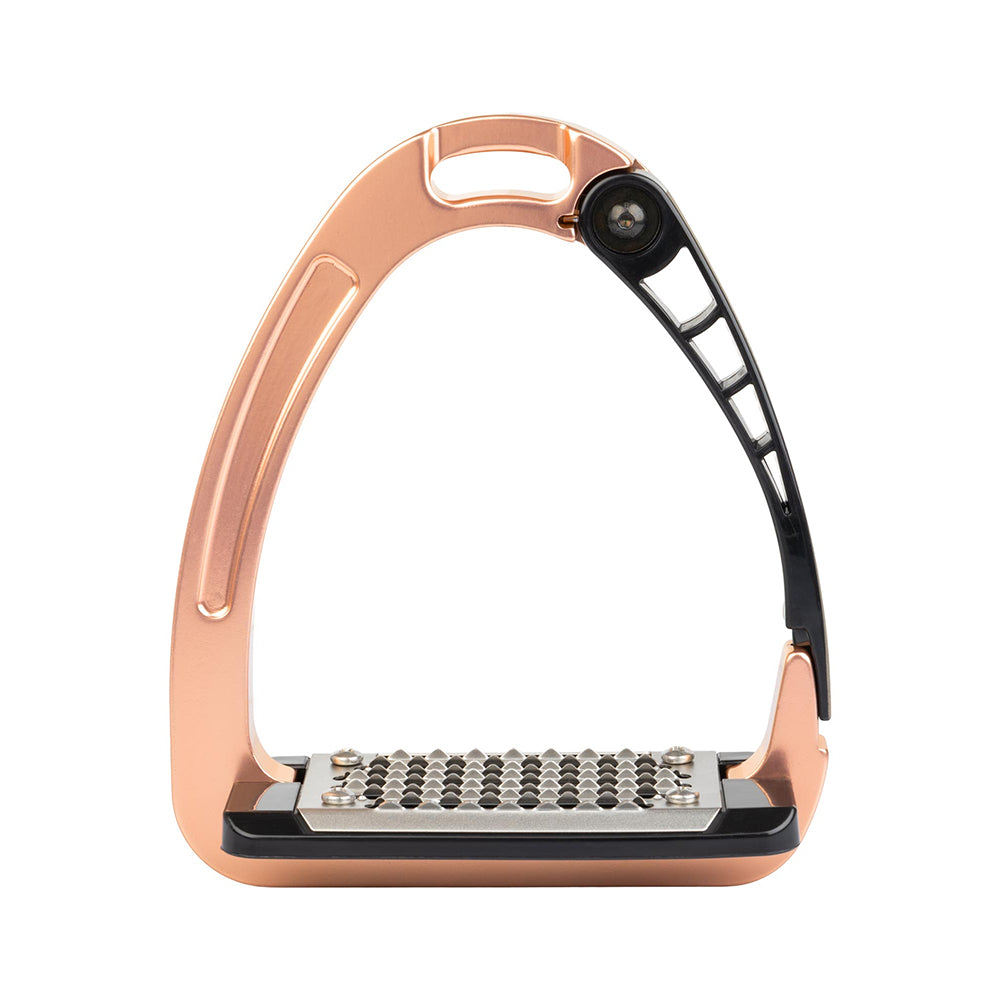 Easy-to-put-on and take-off safety stirrups