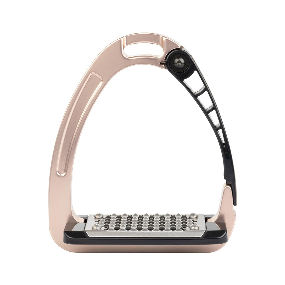 Easy-to-put-on and take-off safety stirrups