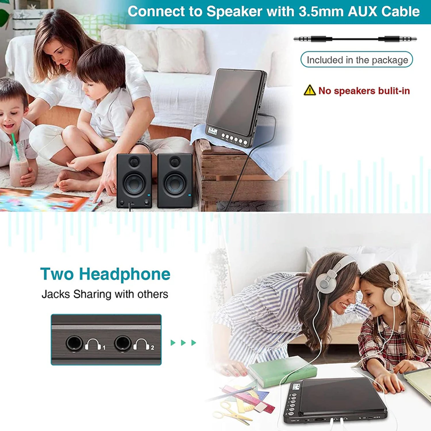 Portable In-Car CD Player