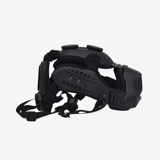 Adjustable-padding night-vision helmet
