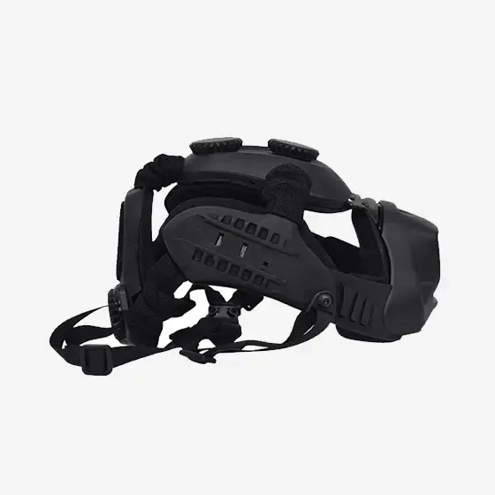 Adjustable-padding night-vision helmet
