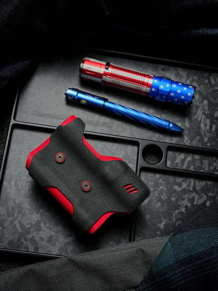 Double-slot knife sheath