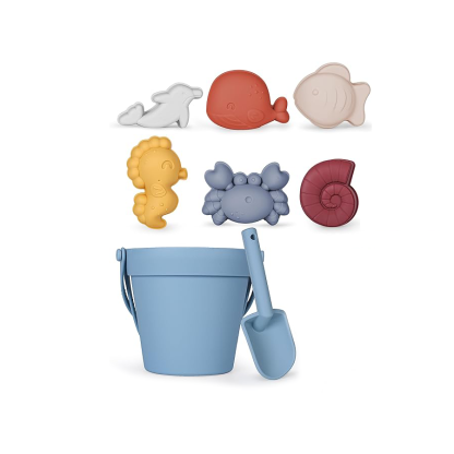 Modern Baby 8-Piece Silicone Beach Toy Set