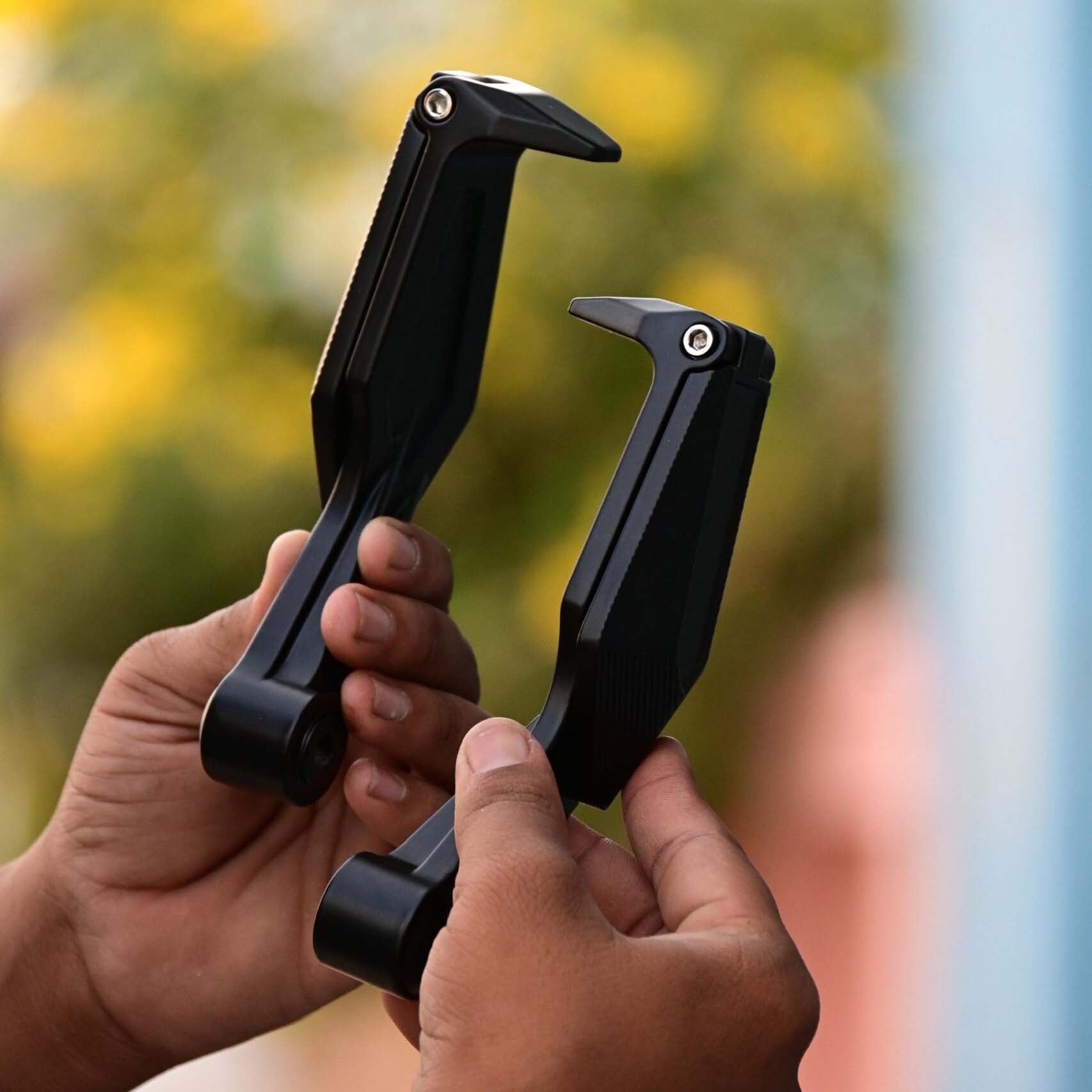 Lever Protector With Mirror 2.0 Universal Fit For All Bikes
