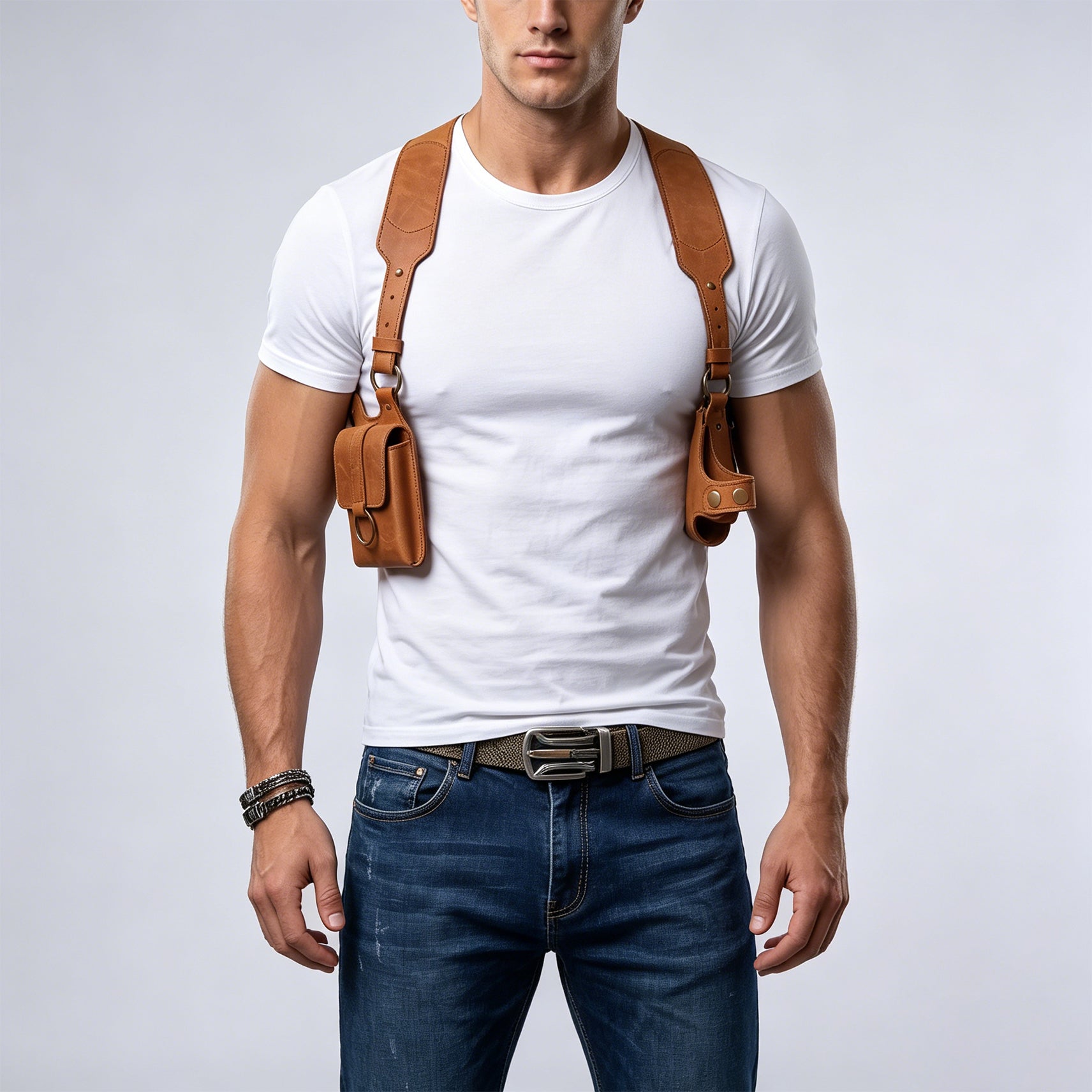 Genuine Leather Shoulder Holster