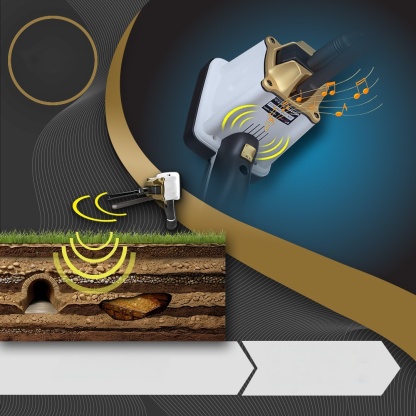 Long-range gold and treasure detector