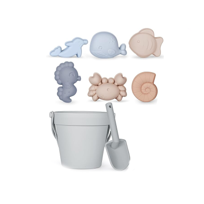 Modern Baby 8-Piece Silicone Beach Toy Set