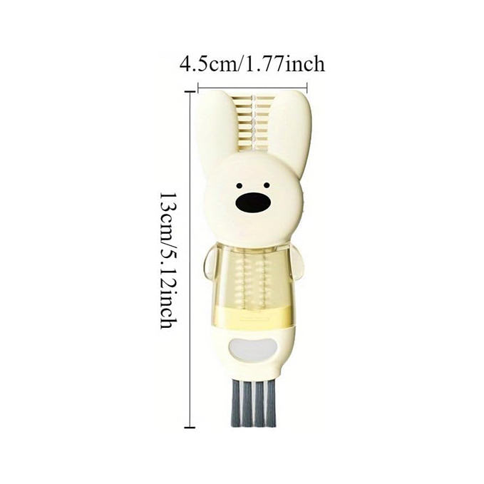 4-in-1 Mini Cute Cup Lid Cleaning Brush