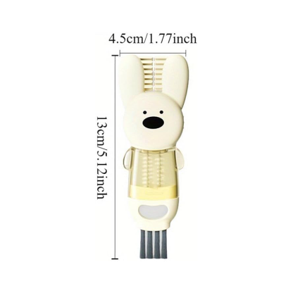 4-in-1 Mini Cute Cup Lid Cleaning Brush