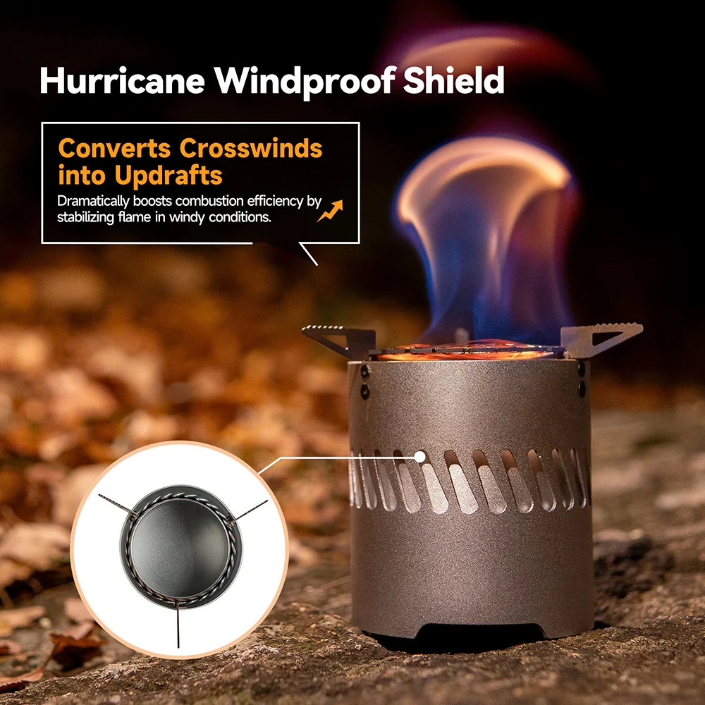Portable Outdoor Alcohol Stove