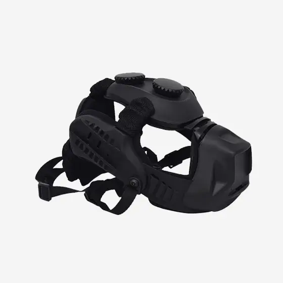 Adjustable-padding night-vision helmet