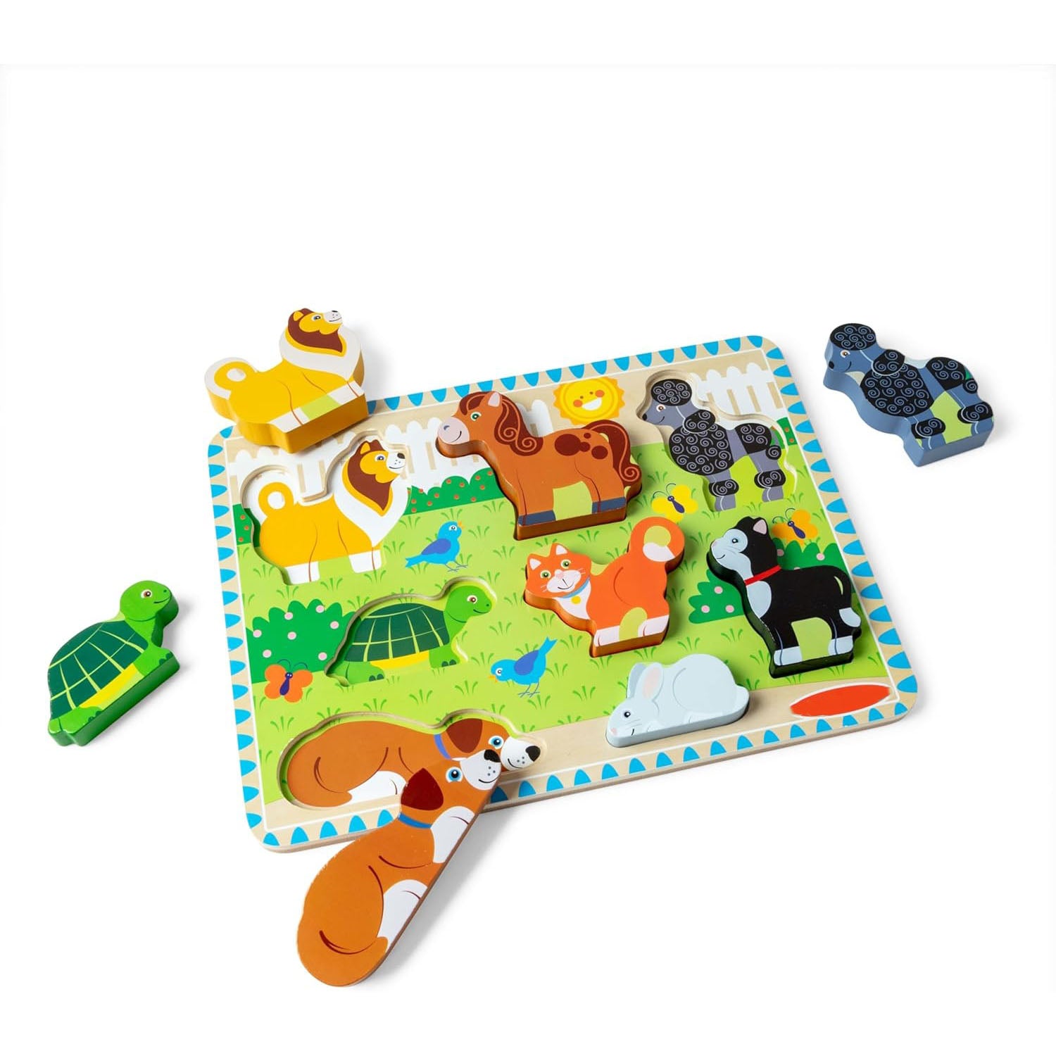 Construction Chunky Wooden Puzzle Toy