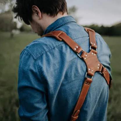 Padded camera shoulder strap