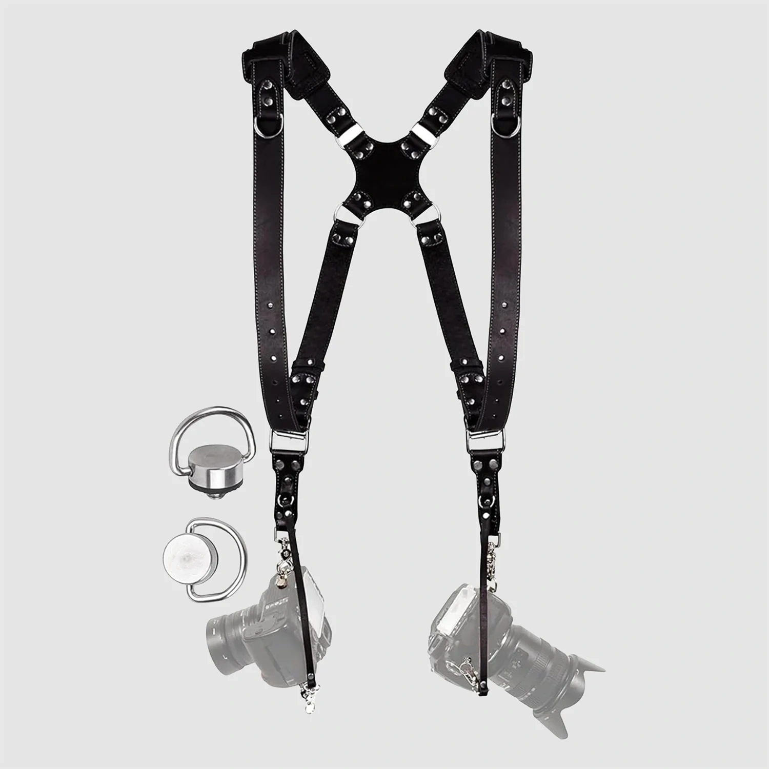 Padded camera shoulder strap