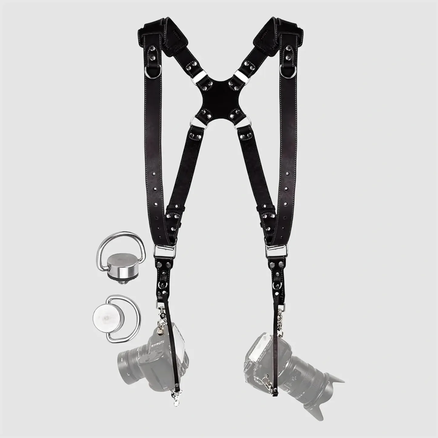 Padded camera shoulder strap