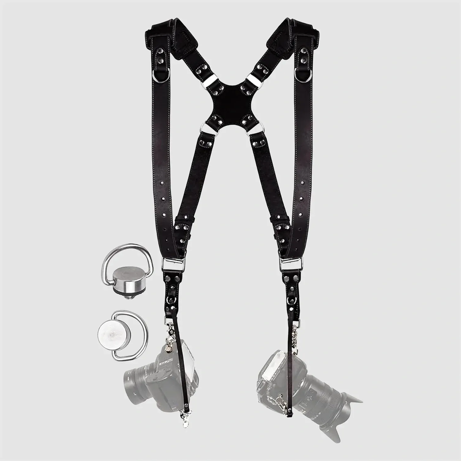 Padded camera shoulder strap