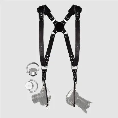 Padded camera shoulder strap