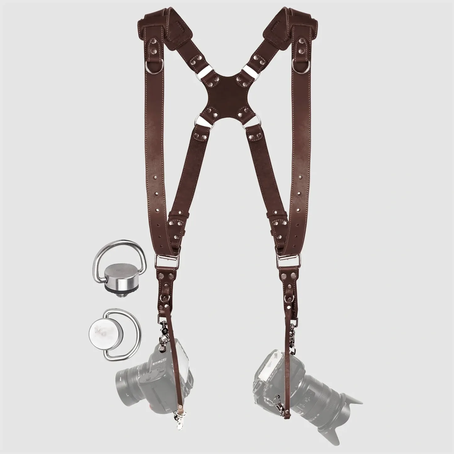 Padded camera shoulder strap