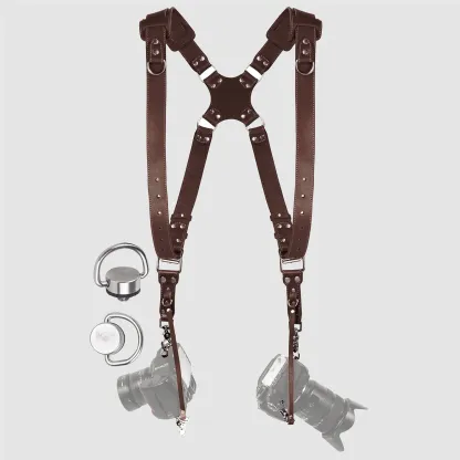 Padded camera shoulder strap