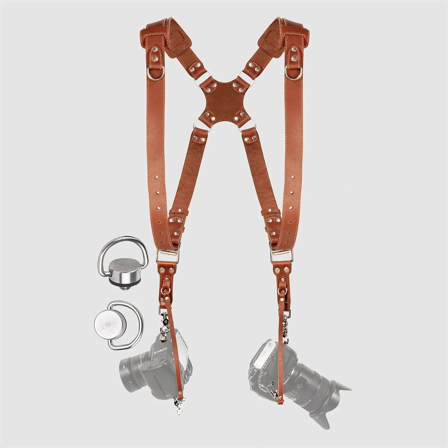 Padded camera shoulder strap