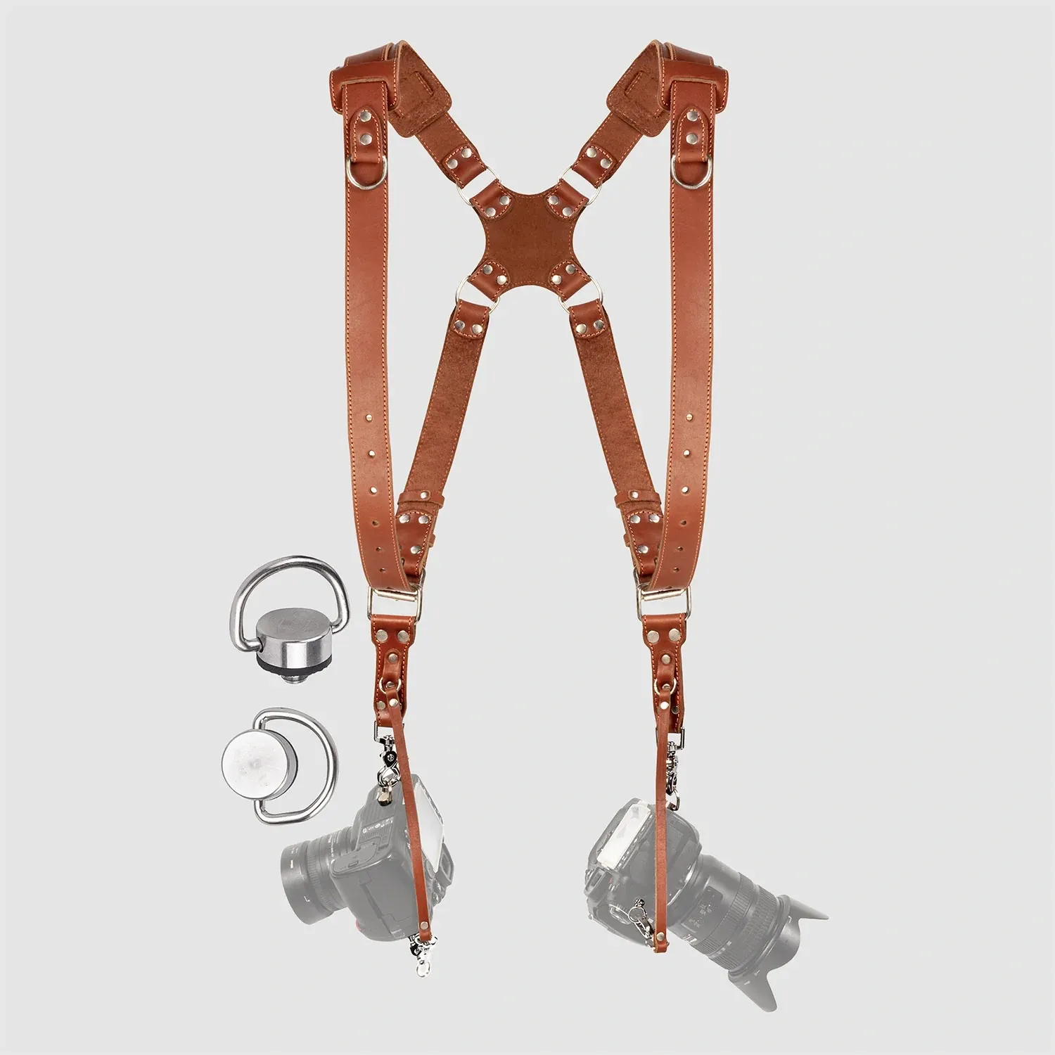 Padded camera shoulder strap