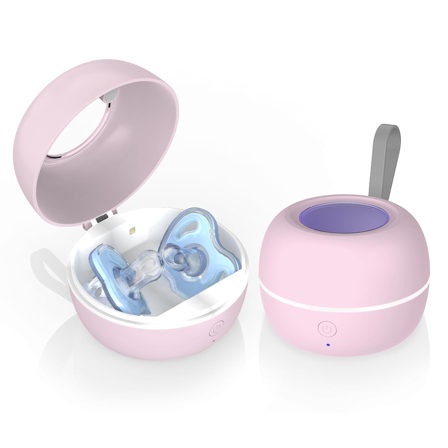 Portable Pacifier Sanitizer – UV Light Box | 99.99% Clean in 3 Minutes