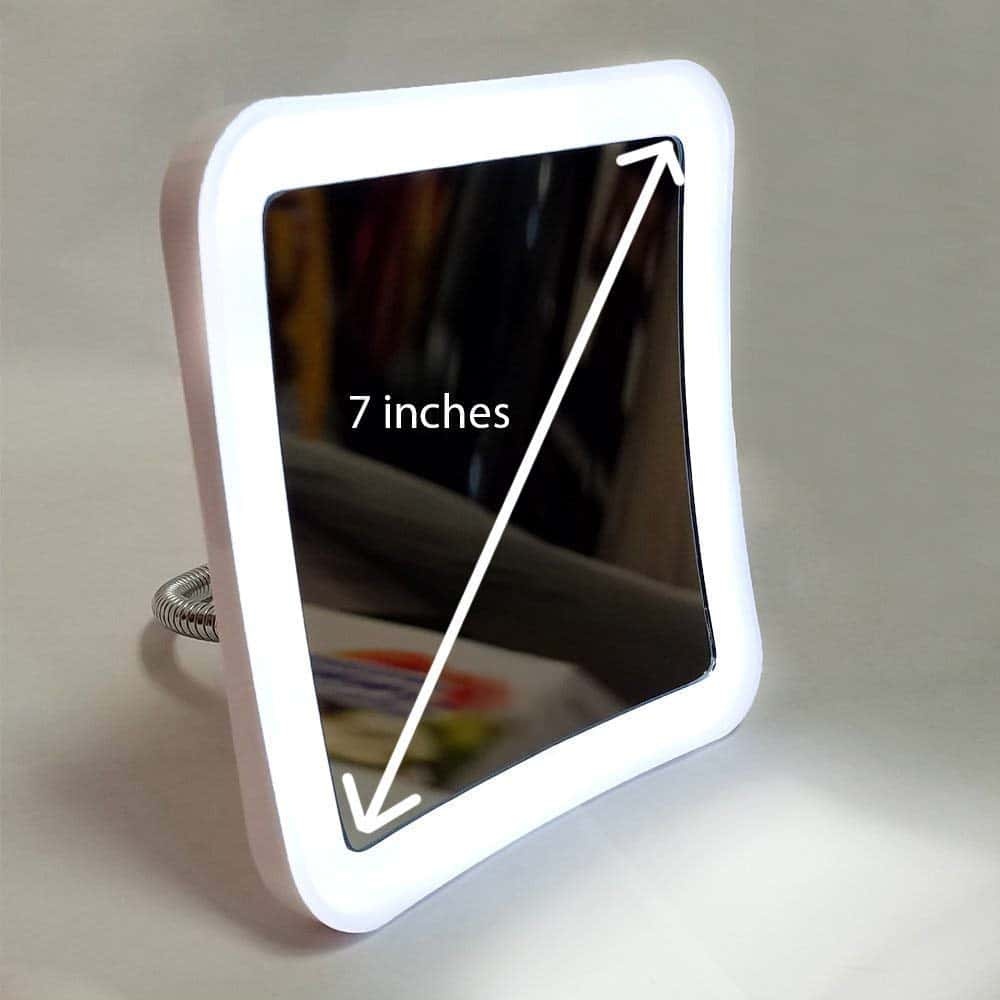 The 7X Magnification & LED Lighted Vanity Mirror
