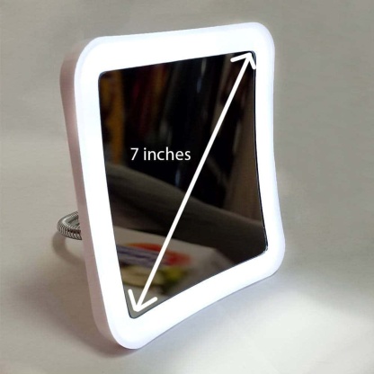 The 7X Magnification & LED Lighted Vanity Mirror