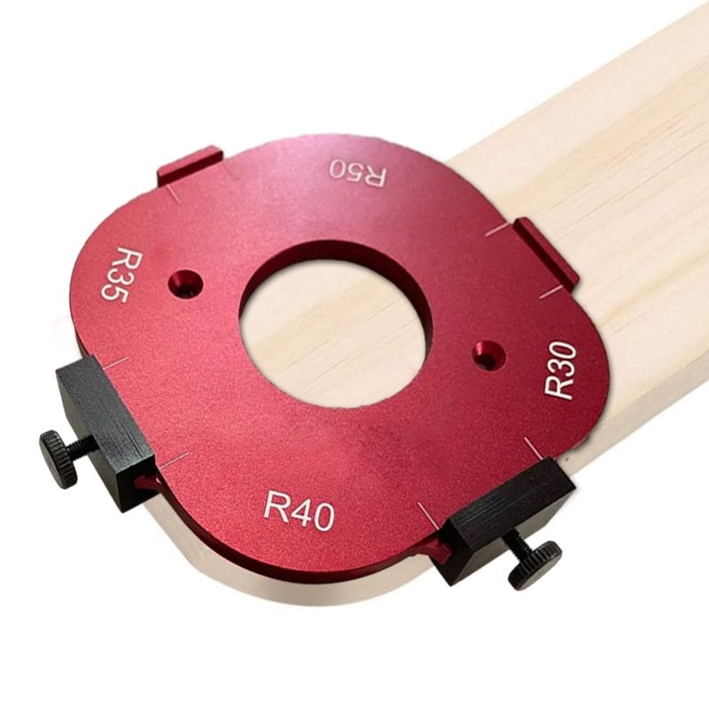 4-in-1 Corner Radius Router Template