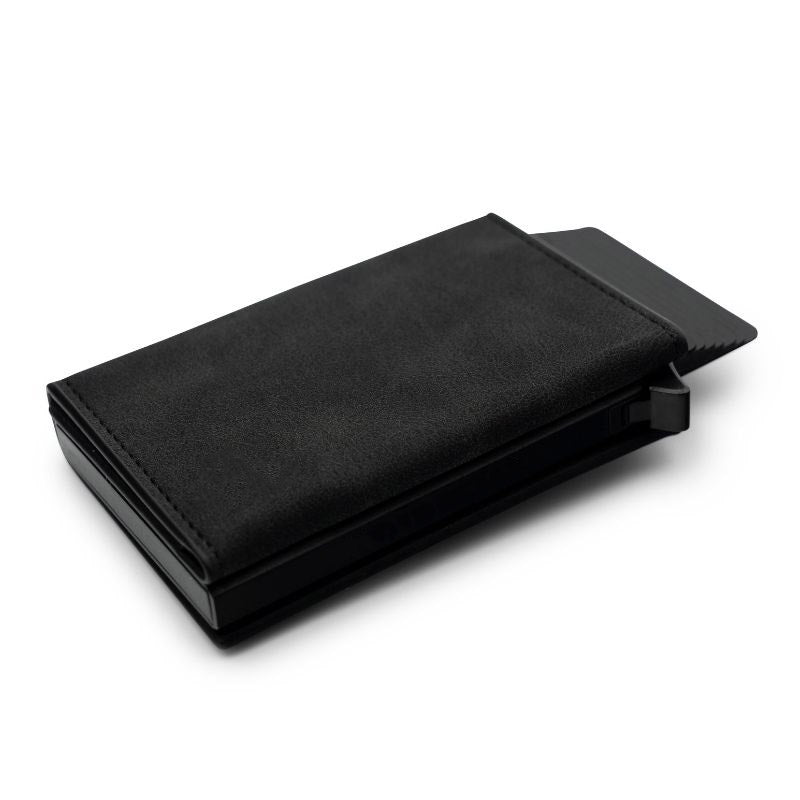 Smart RFID Blocking Wallet – Slim Aluminum Magnetic Card Holder