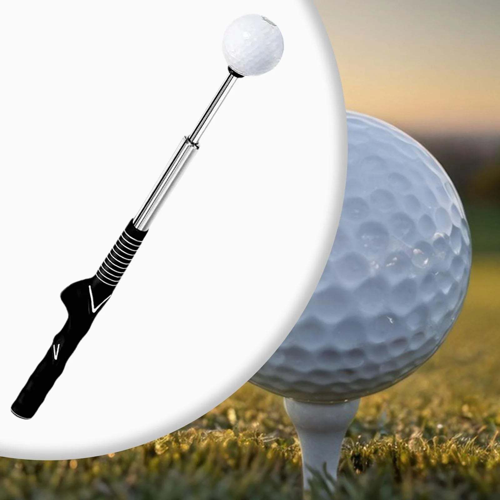 Golf Swing Trainer – Adult Equipment Warm Up Stick | Telescopic Design