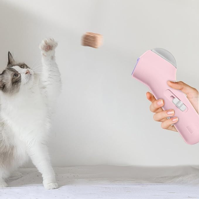 Pet feeding toys - snack cannon