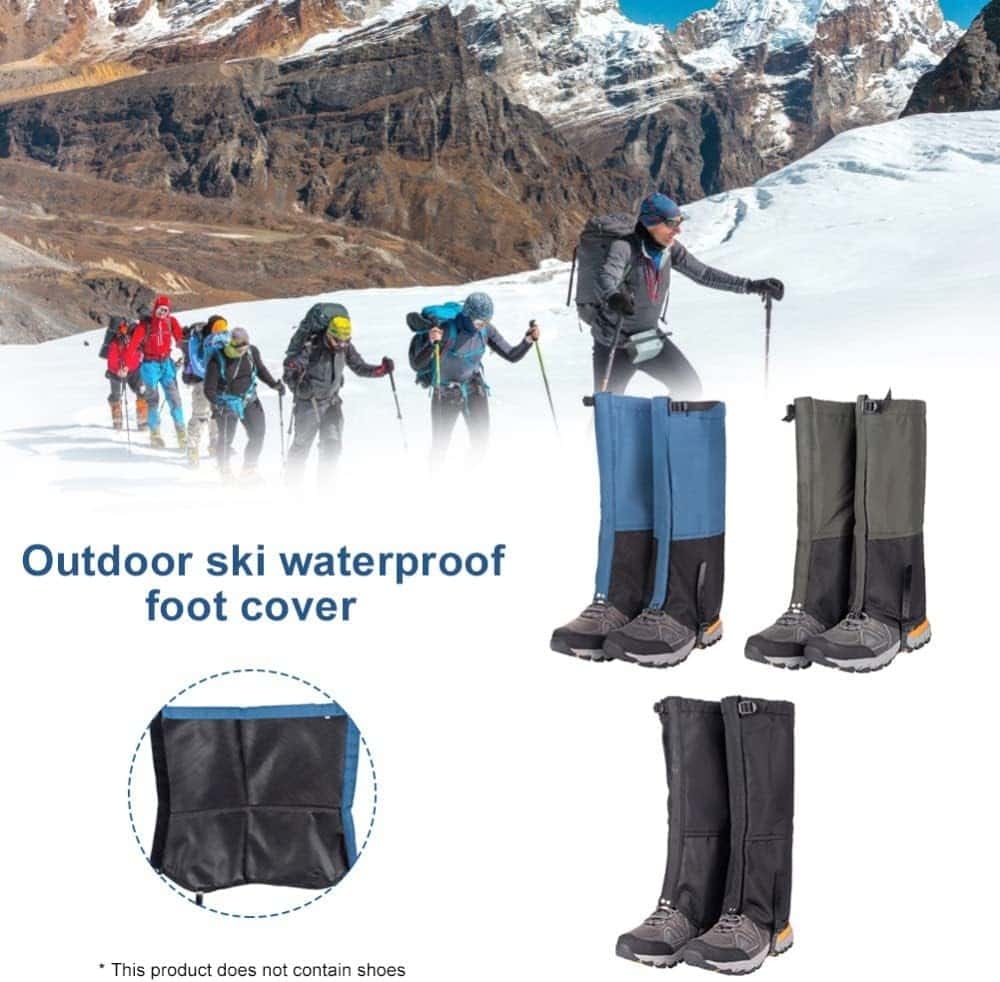 🏔️ The Ultimate Adventure Gaiter | Waterproof & Breathable Leg Armor for Mountaineering, Cycling & Skiing | Unisex & Youth Sizes