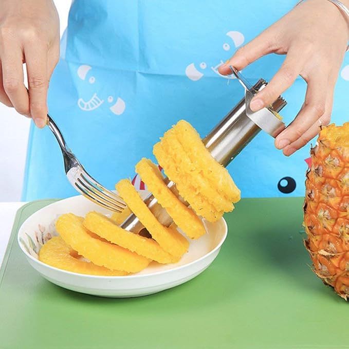 Stainless Steel Pineapple Core Remover and Slicer