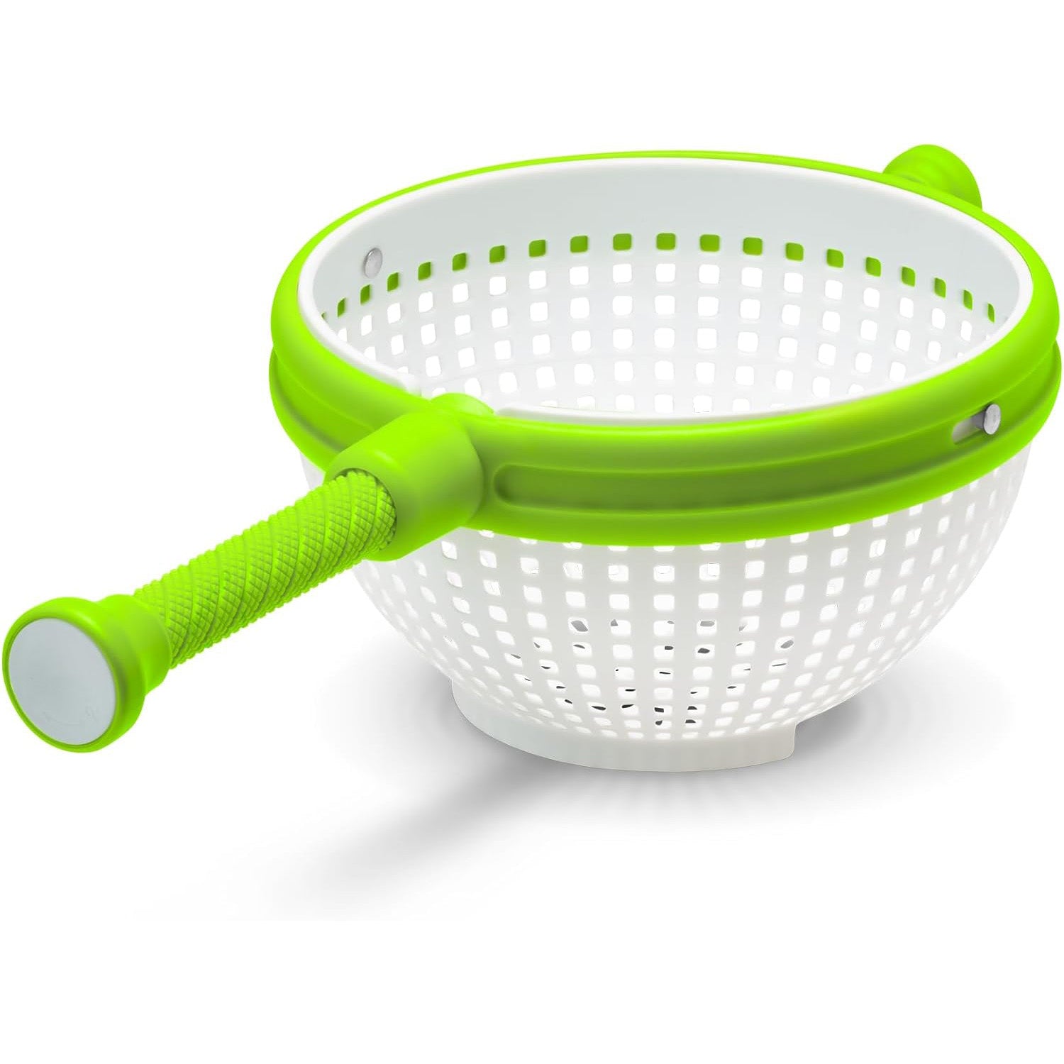 2-in-1 Easy-to-Use Collapsible Salad Spinner and Strainer – Perfect for Lettuce, Vegetables