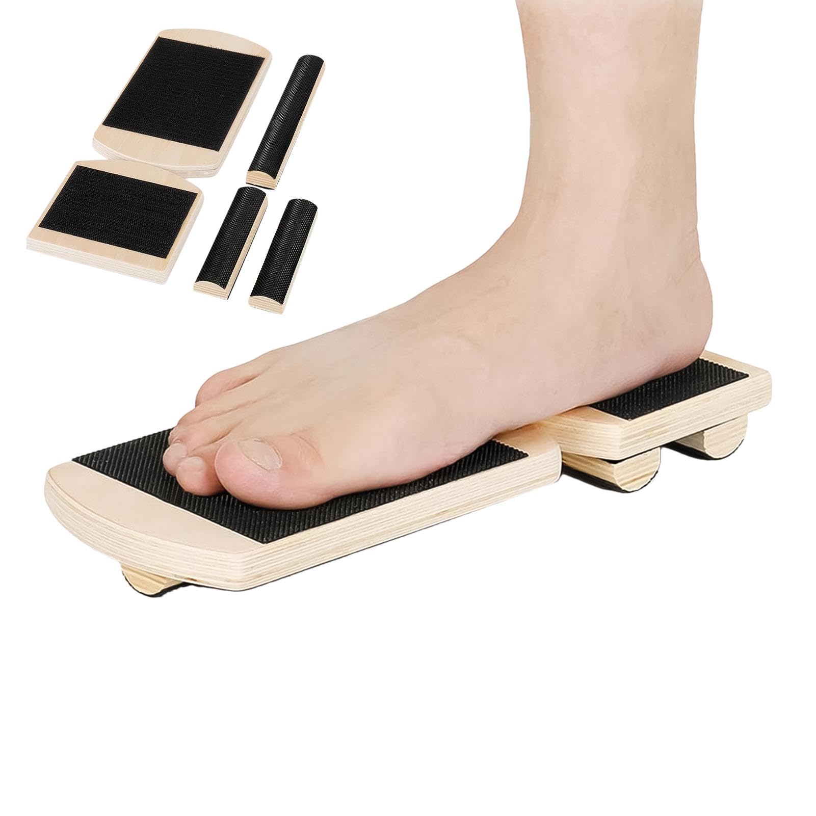 Wooden Foot Stretching Single Leg Balance Board