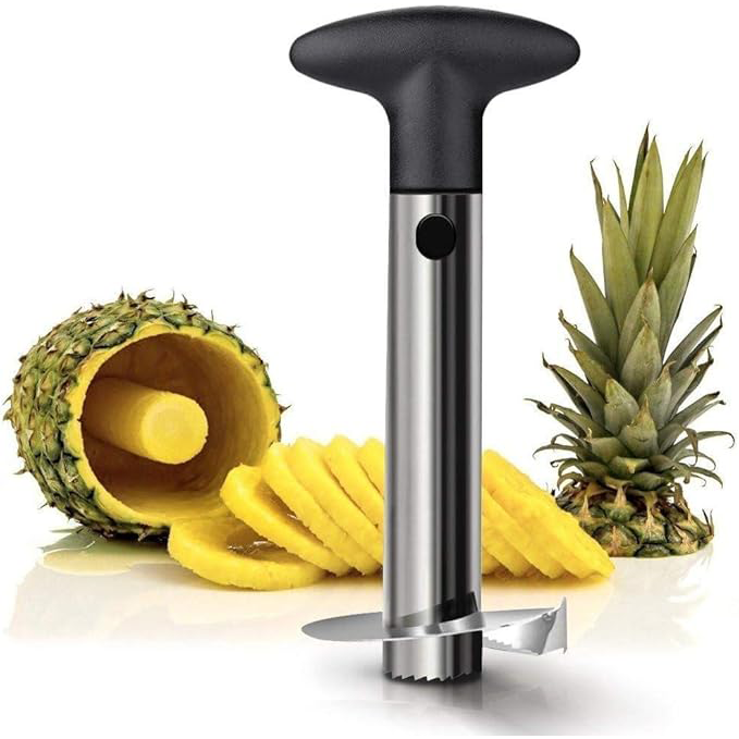 Stainless Steel Pineapple Core Remover and Slicer