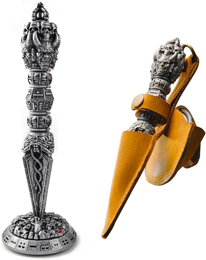 Wand Skeleton Spinning Die - D20 Metal Die