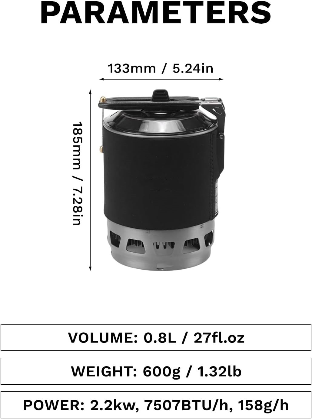 Personal Cooking System | Electrically Ignited Pan/Jet Stove System 