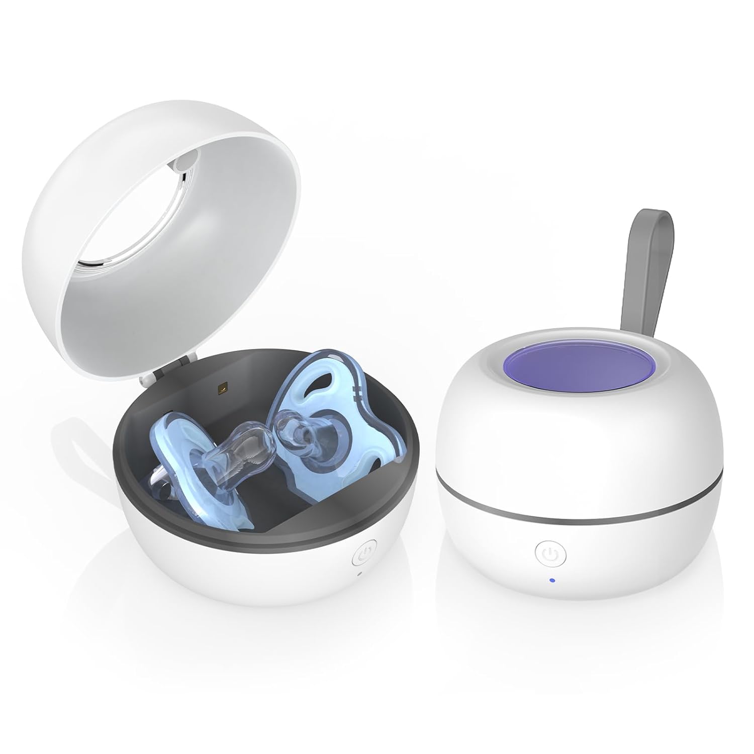 Portable Pacifier Sanitizer – UV Light Box | 99.99% Clean in 3 Minutes