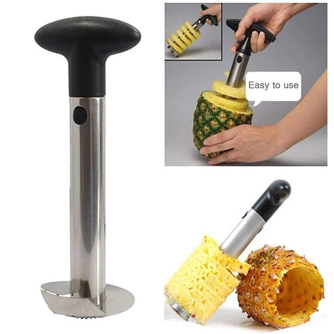 Stainless Steel Pineapple Core Remover and Slicer