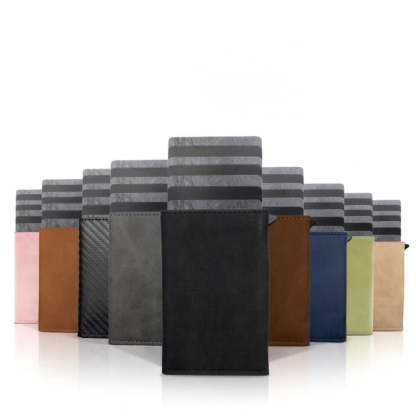 Smart RFID Blocking Wallet – Slim Aluminum Magnetic Card Holder