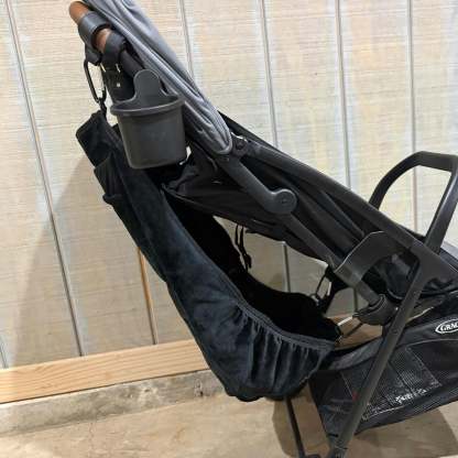 Stroller Extra Seat – Clip-On Second Seat for Toddlers, Unrolls in Seconds