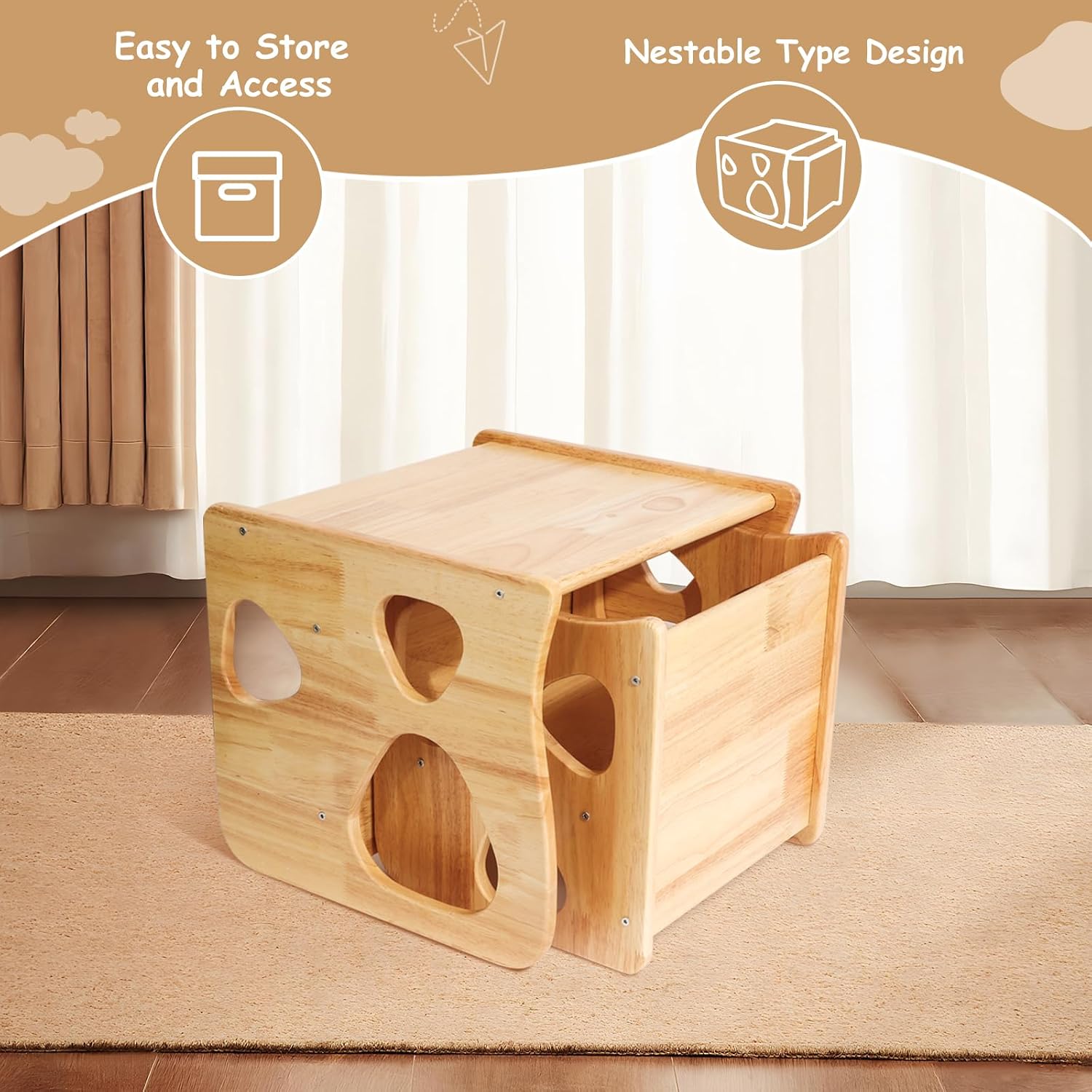 Montessori Weaning Table & Chair Set