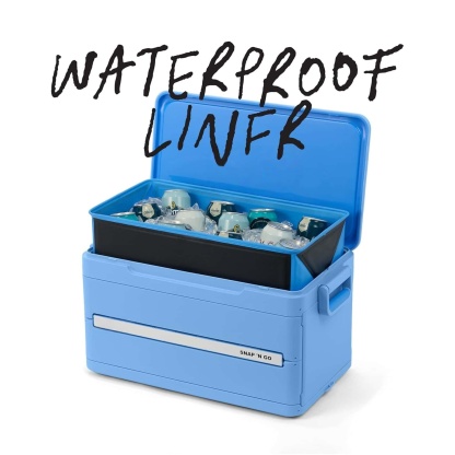 35Qt Collapsible Hard Cooler – 64-Can Capacity, 48-Hour Ice Retention, Foldable & Heavy-Duty
