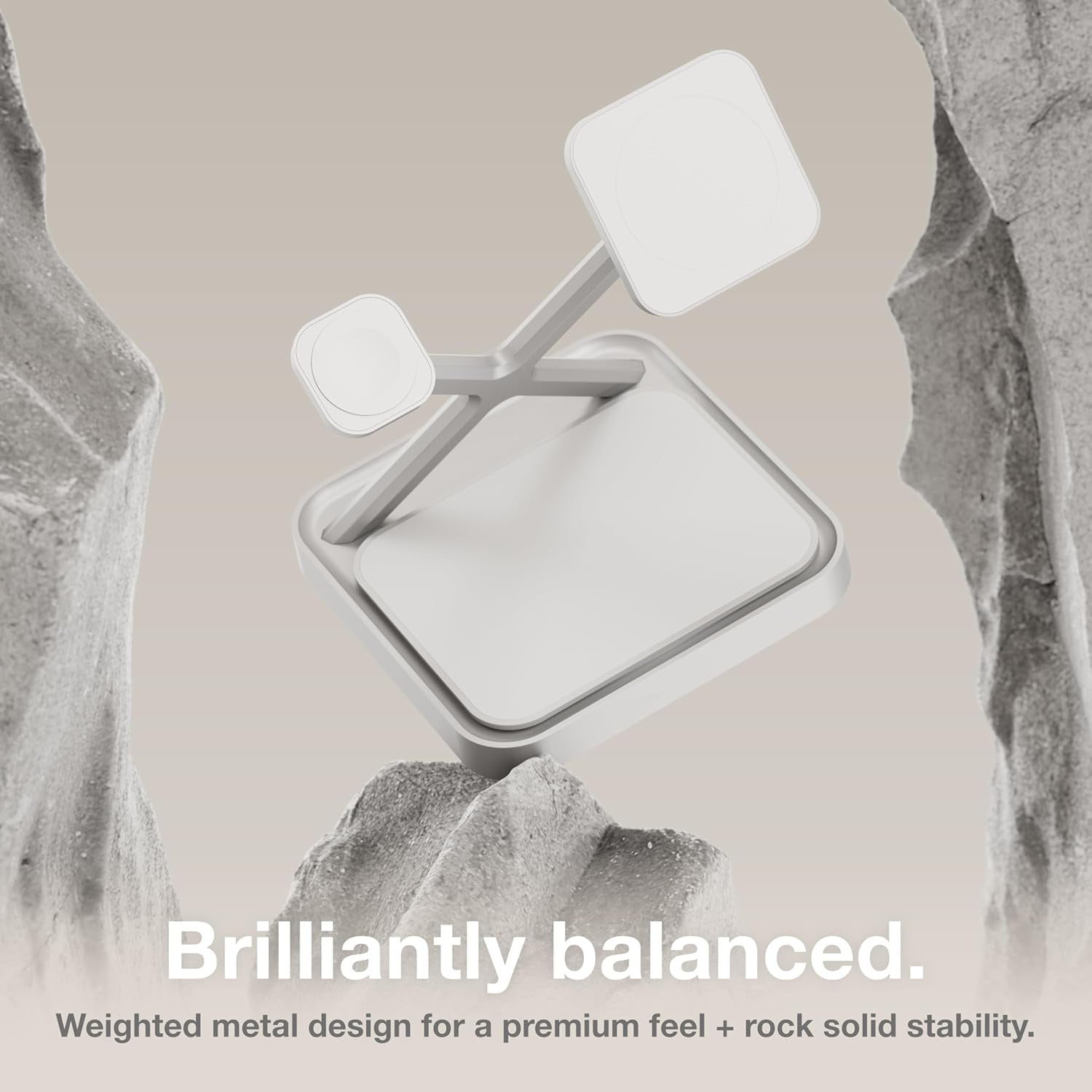 3-in-1 Wireless Charging Stand – Charging Station for iPhone, Apple Watch, and AirPods