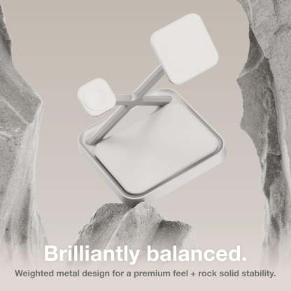 3-in-1 Wireless Charging Stand – Charging Station for iPhone, Apple Watch, and AirPods