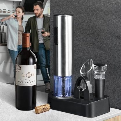 Rechargeable Wireless Automatic Electric Bottle Opener Set