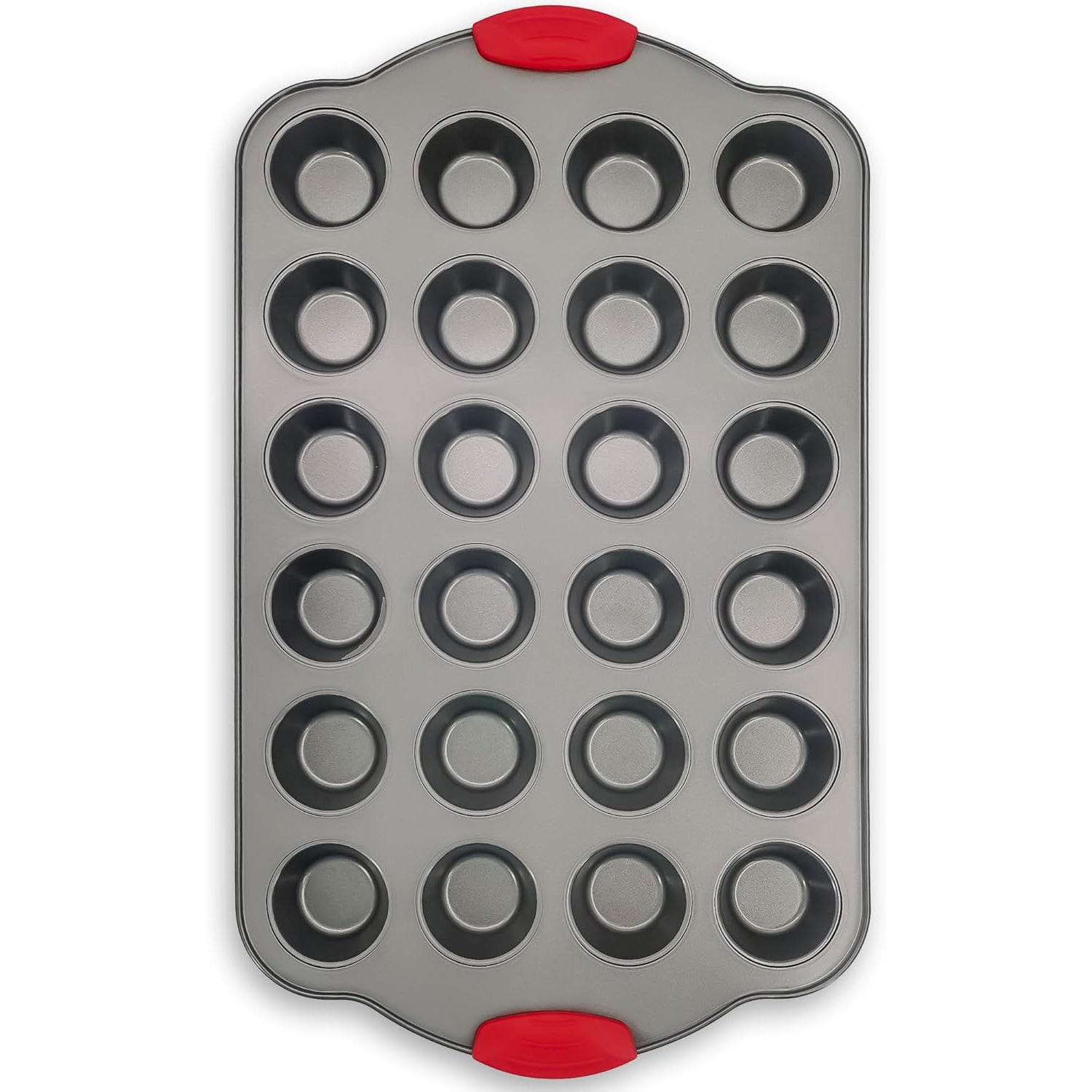 Non-Stick 12-Cup Silicone  Pan with Steel Rack - BPA Free, Non-Toxic, Deformation-Resistant